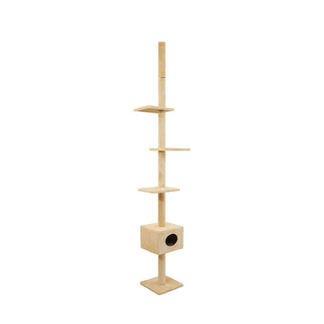 PaWz Cat Scratching Post Tree Cubby House Condo Furniture Scratcher 248-288 High PaWz